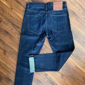 Unbranded Men's UB101 30 (30x32) selvedged raw 14.5oz denim